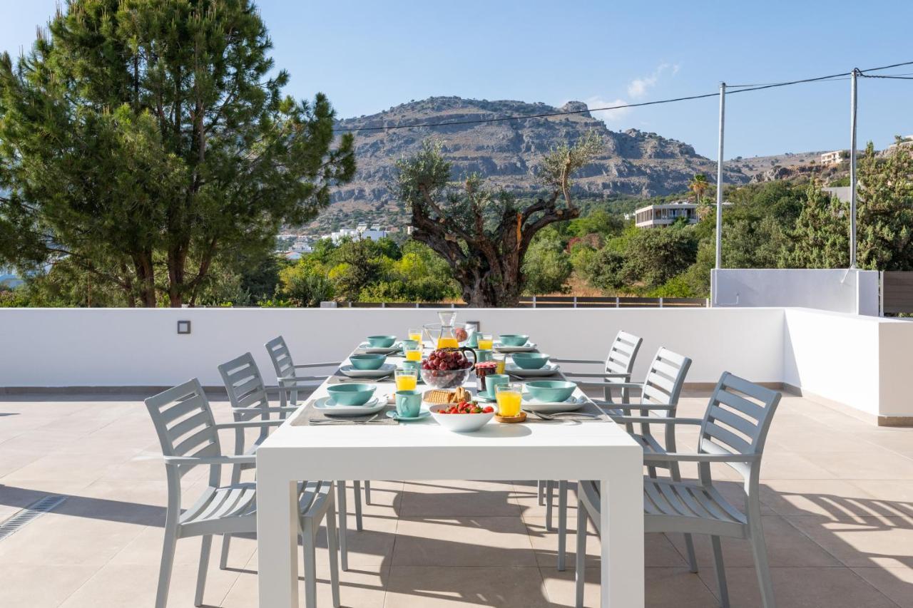 Villa Iris In Pefkos, Pine Villas Πεύκος Εξωτερικό φωτογραφία
